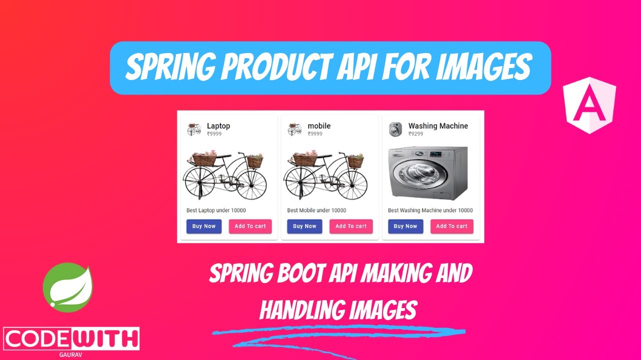 Spring Boot 3x code for Handling images for product API Hindi video 28 ...
