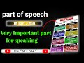 part of speech in just 3 minutes || part of speech || besic grammar