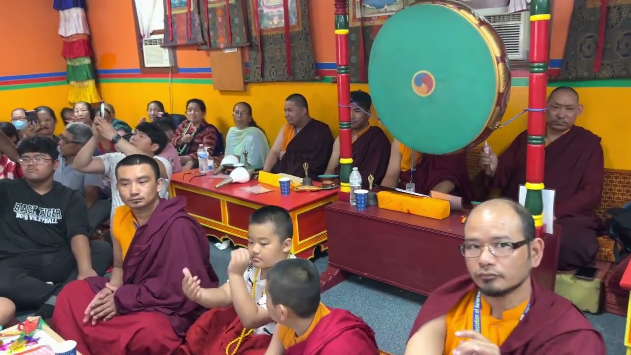 Phurba or vajrakiliya pooja 2022 at palyul Erie temple.