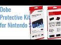 Dobe Protective Kit for Nintendo Switch - Unboxing and Review