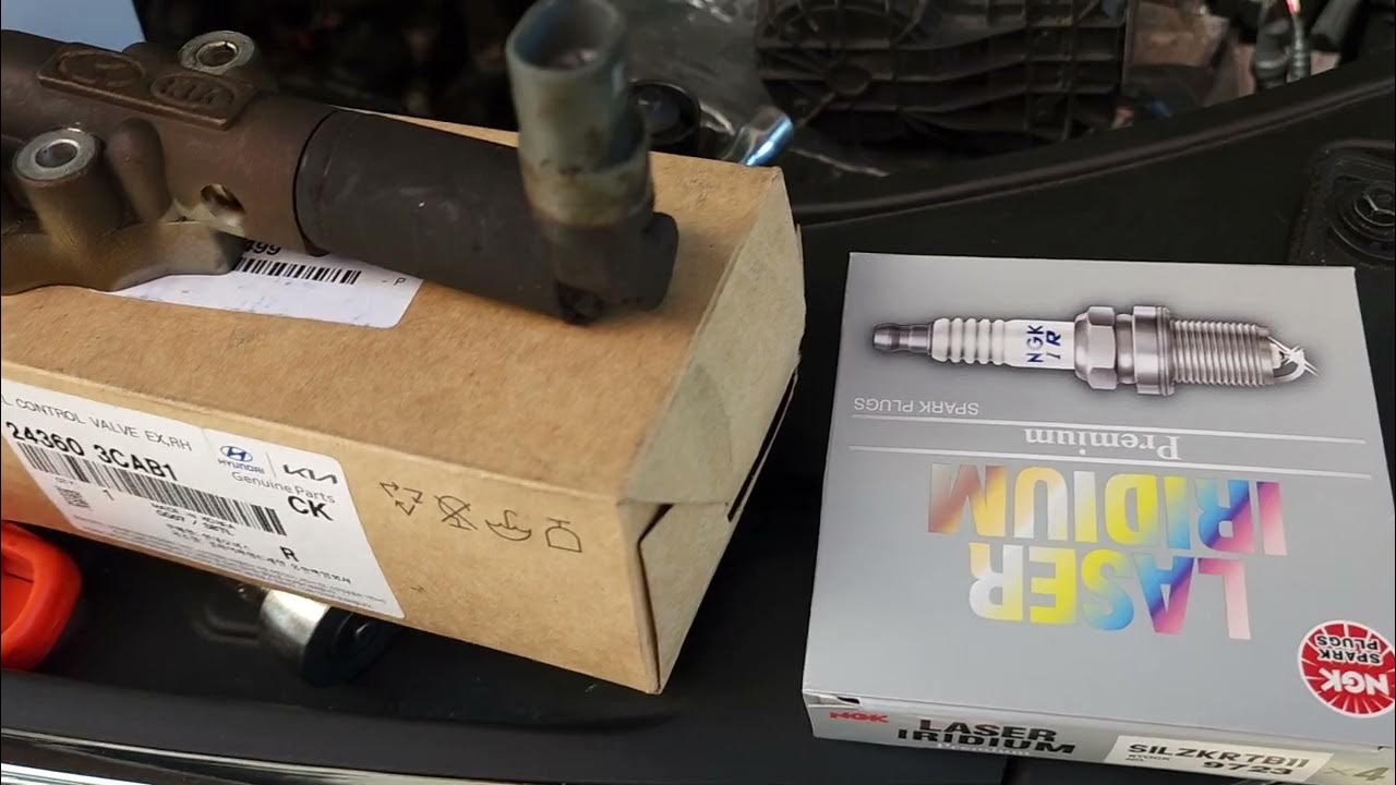2011 kia sorento 3.5L code P0019 and P0024 - YouTube