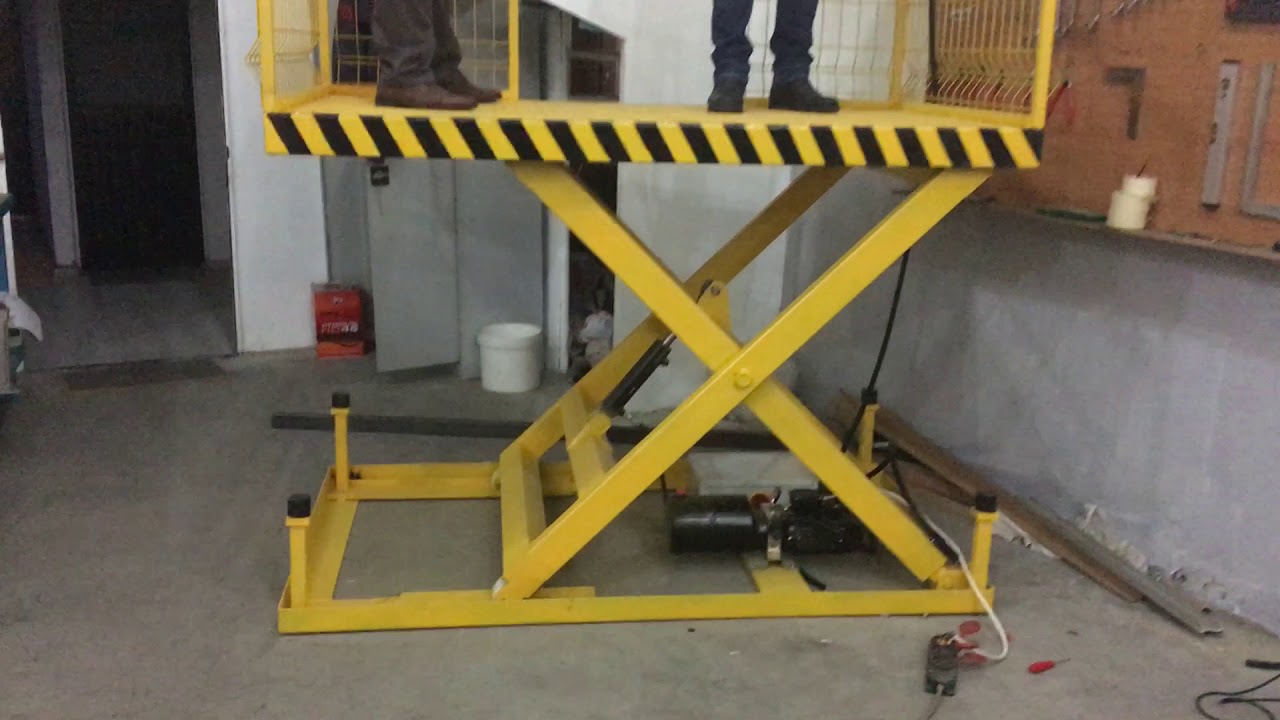 HİDROLİK PLATFORM (2M X 1.2M TABLA) / HIDROLIC TABLE (2M X 1.2M TABLE ...