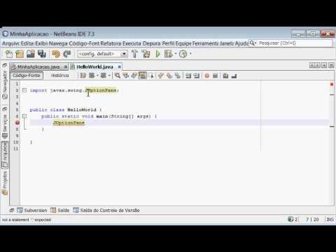 Java + Netbeans = HelloWorld! - YouTube