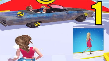 DressUp Run! - All Levels 1-15 👗👒👩 Gameplay (Android, iOS) - Max Levels