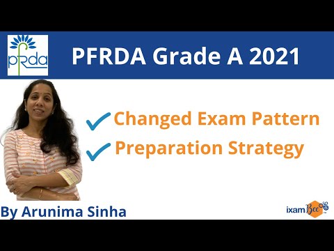 PFRDA Grade A 2021 | Changed Exam Pattern | Preparation Strategy | By Arunima Sinha