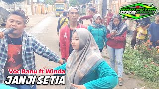 ANDI PUTRA 1 Janji Setia Voc Banu feat Winda Live Cigugur Kaler Tgl 11 Mei 2023