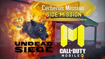 Cerberus Side Mission - CODM/CoD Mobile Undead Siege