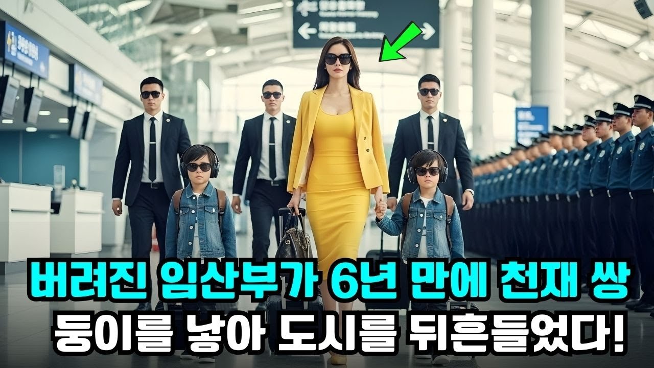 재벌가에 버려진 임신한 그녀… 6년 후 천재 쌍둥이와 함께 도시를 뒤흔들다!