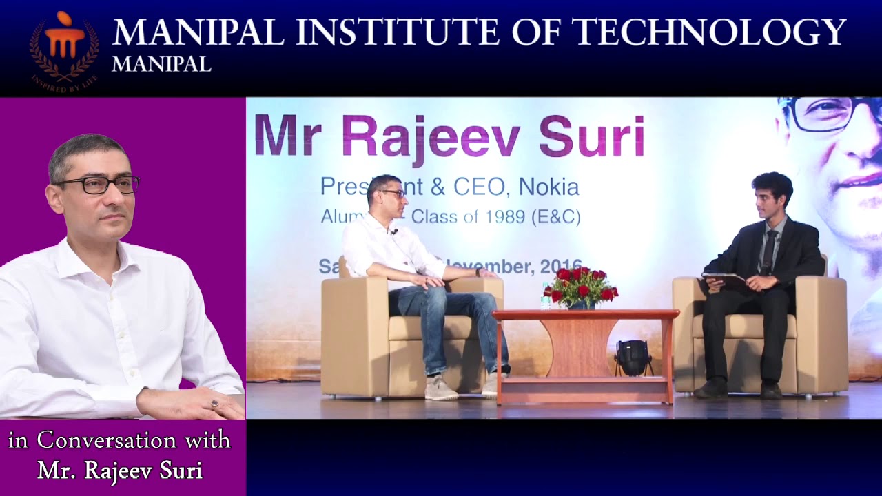 Rajeev Suri Talks About Being Back in Manipal