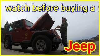 Watch before buying a Jeep Wrangler TJ for a daily | an owners opinion Watch before buying a Jeep Wrangler TJ for a daily | an owners opinion