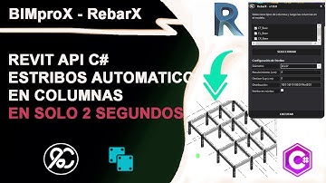 AUTOMATIZACION DE ESTRIBOS EN COLUMNAS  | API REVTI C#