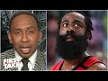 James Harden isn't drawing quality trade offers from NBA teams - Stephen A. | First Take
