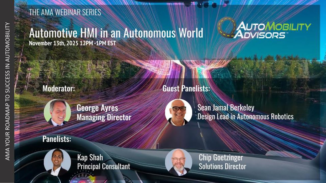 Getting HMI Right in the Software-Defined Vehicle Era