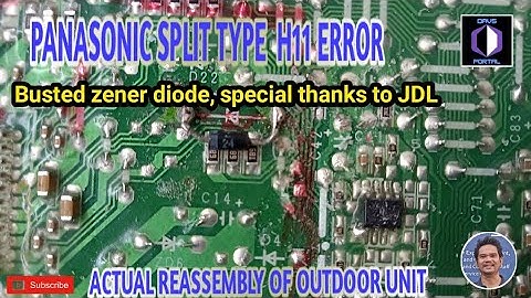 #paanoirepairpanasonic h11 error [davsportal]