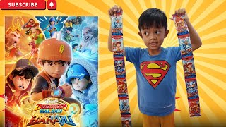 Anak-Anak Unboxing Kartu BoBoiBoy 😱 Dapet Kartu Langka?! part 2