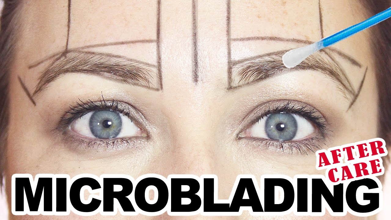 3d Eyebrows Microblading Faq After Care Youtube