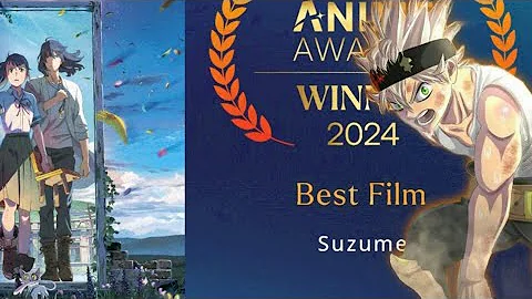 Suzume vince il premio al Crunchyroll Anime Awards