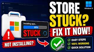 Fix Microsoft Store Stuck on Installing Apps in Windows 11 (Easy Fix)