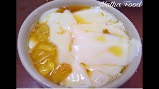 Tàu hũ nước đường (tào phớ) không thạch cao vẫn ngon như ngoài tiệm || Natha Food||