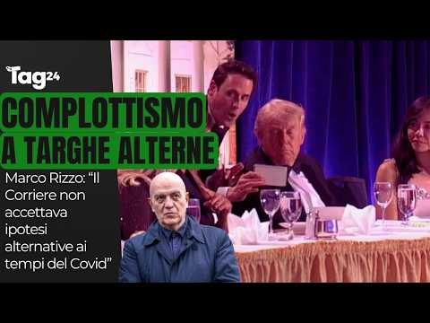 Trump, attentato fake? Marco Rizzo: "Per il mainstream i complotti valgono solo in questo caso"