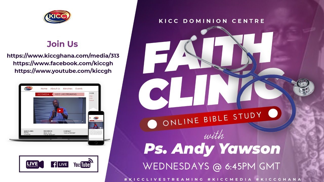 Faith Clinic 15th April 2020 YouTube
