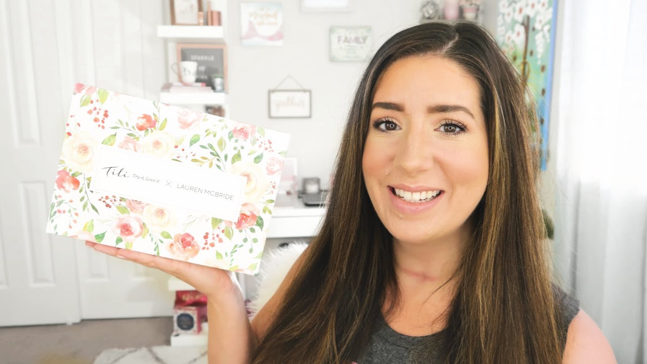 August TILI Try It, Love It x Lauren McBride Subscription Beauty Box