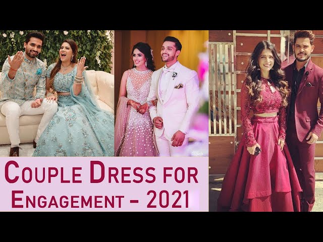 Engagement Couple Dresses Indian/Traditional Engagement Dress FOR Couple/Engagement  Dress FOR Couple - YouTube
