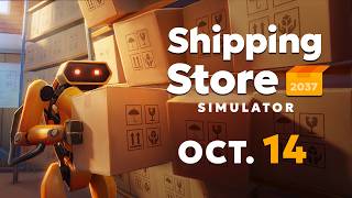 Shipping Store Simulator 2037 - Release Date Announcement Trailer