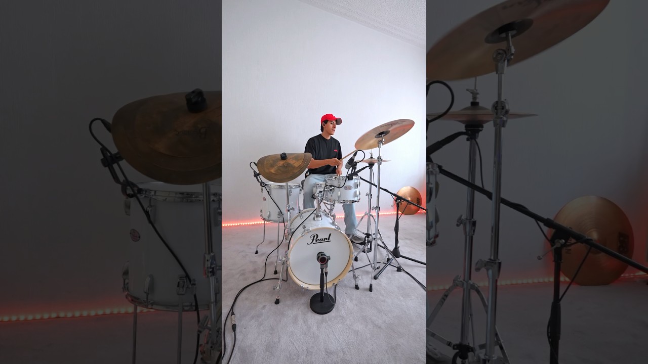 Pearl Midtown + Meinl Smack Stack = Perfect Combo! 🥁🤙🏼🔥 #drums #drummer #drumming