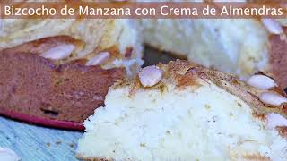 🥧 🍎 Bizcocho de Manzana con Crema de Almendras