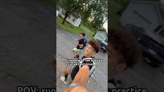 Pov Running To Practice