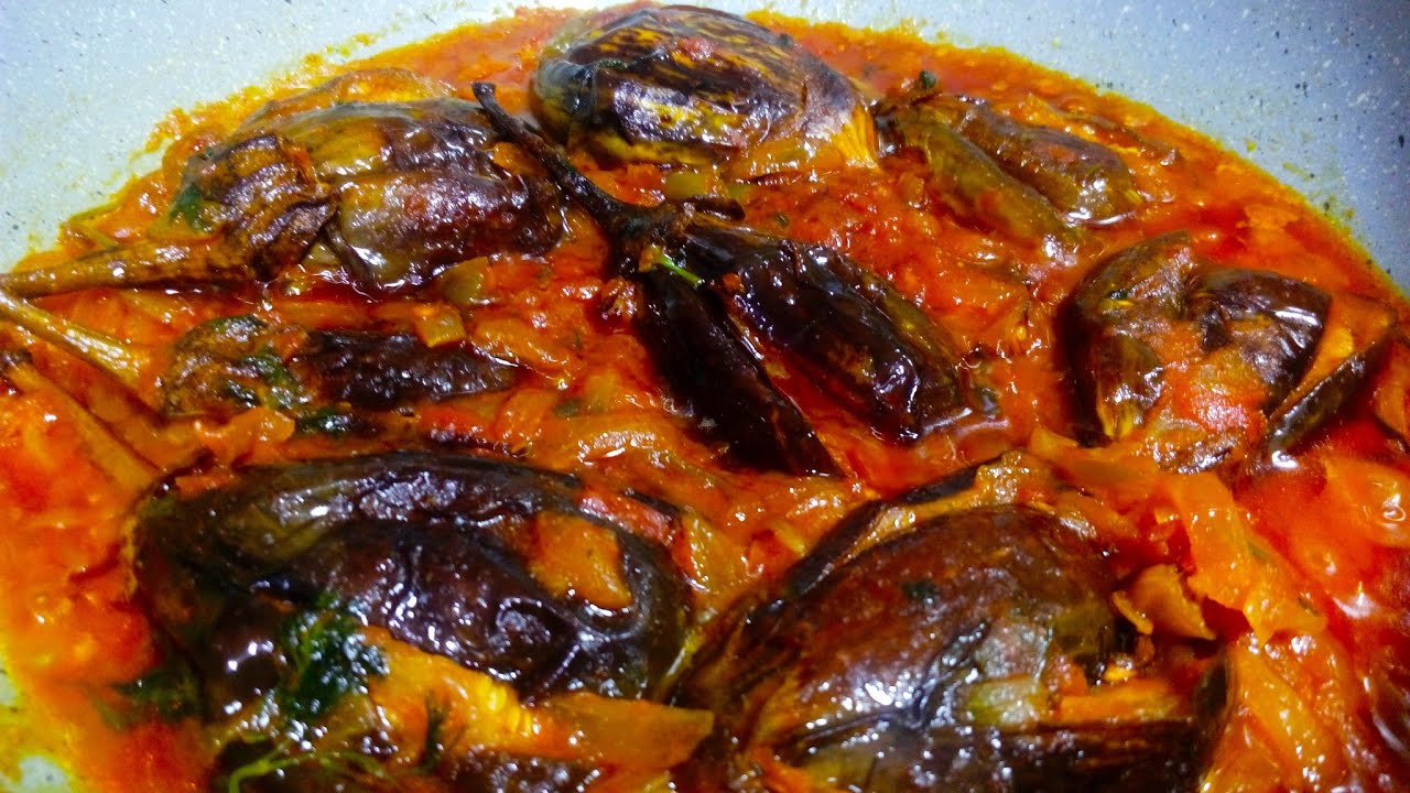 Baingan Curry Recipe Brinjal Curry Baby Eggplant Recipe Misti's