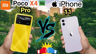 Poco X4 Pro vs iphone 11