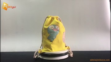 Canvas Drawstring Bag