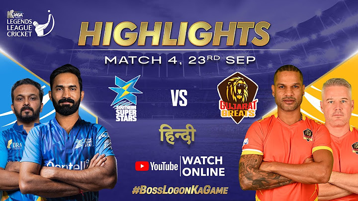 Highlights Legends League cricket 2024 | Dinesh Kartik SS beat Shikhar Dhawan GG