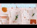 DIY WEDDING INVITATIONS THAT ARE CUTE &amp; AFFORDABLE (wax seal, vellum, etc.)