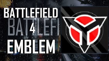 Battlefield 4 / BF4 Killzone 3 Helghast Logo Emblem Tutorial