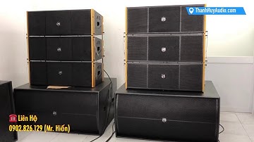 Dàn Sân Khấu Loa Line Array 30 Đôi ATII Về Gia Lai Liên Hệ 0902826129