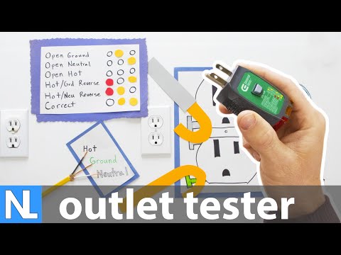 वीडियो: एक विद्युत आउटलेट परीक्षक क्या करता है?