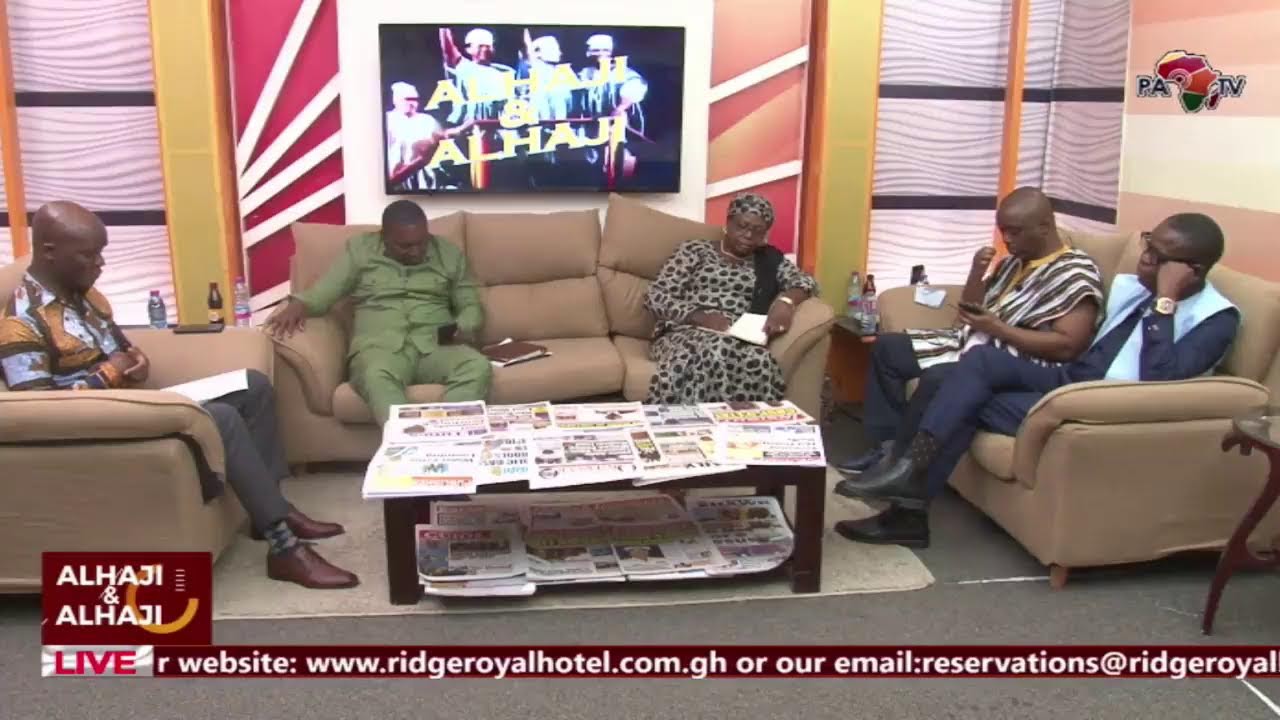 ⁣Pan African Television [Ghana]:  Alhaji and Alhaji 12-02-2022