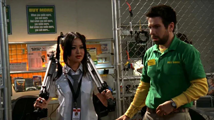 Chuck S02E03 HD | Heart -- Barracuda [Anna Fights ...
