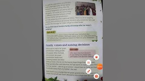 CLASS 4 | ENVIRONMENTAL STUDIES | LESSON 1: GROWING UP IN A FAMILY PART B