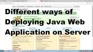 51 Different Ways Deploying java web application in Server |Adv Java Servlet Programming Tutorial