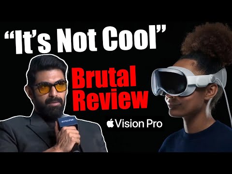 Rana Daggubati's Brutal Review of Apple Vision Pro “It's Not Cool” | TFPC #ranadaggubati #applevisionpro #applevision ... - YOUTUBE