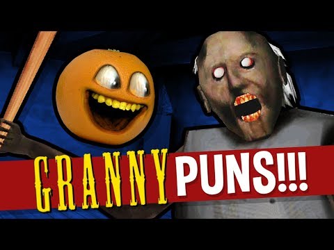 Annoying Orange Granny Puns Youtube - annoying orange is granny roblox youtube