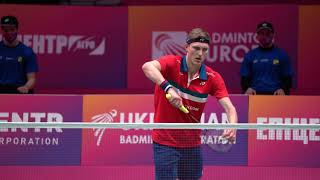 European Badminton Championship SemiFinal: Viktor Axelsen vs Kalle Koljonen