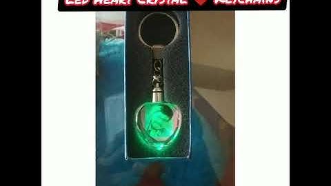 led Crystal Keychains with Sublimation Printing 💯💓 contact : 9043389253