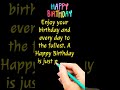 Happy Birthday Wishes For Someone Special #shorts #happybirthday #viral #youtubeshorts