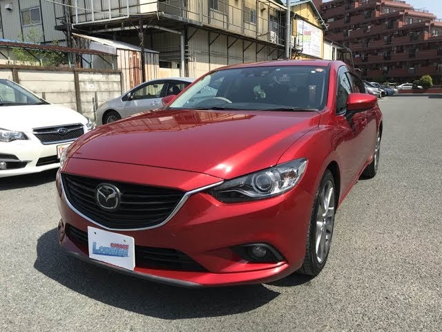 マツダ アテンザ DBA-GJ5FP 左リヤドア・リヤフェンダ 板金・塗装