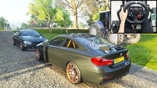 BMW M4 GTS - Forza Horizon 4 Online | Logitech g29 gameplay